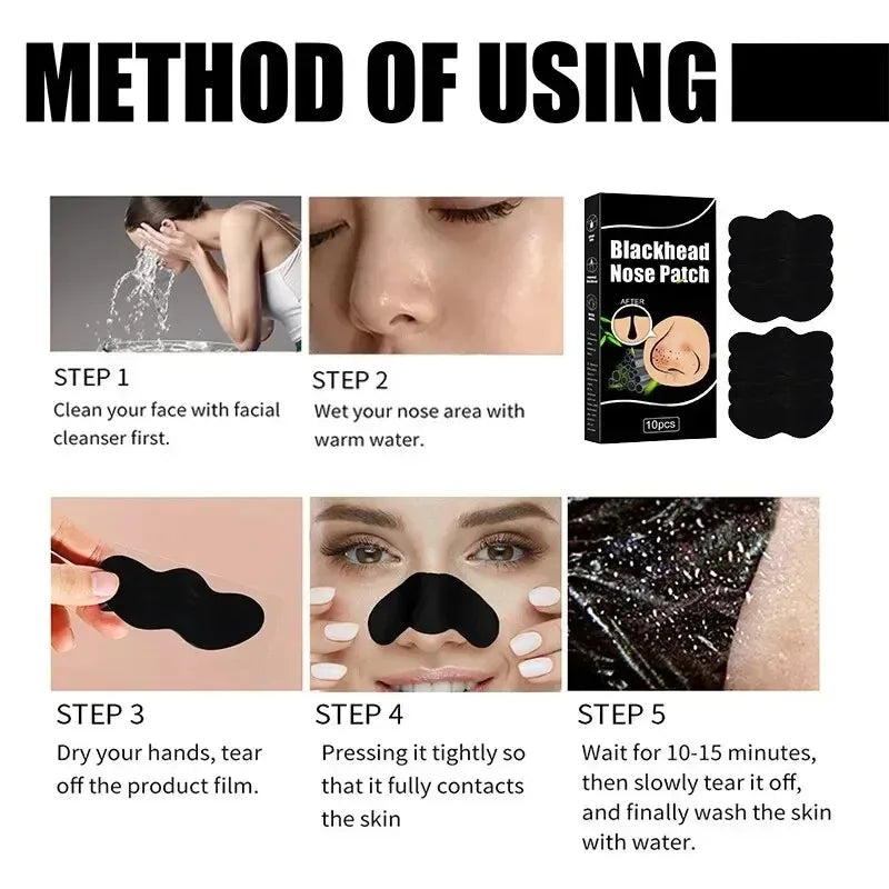 Blackhead Remover Nose Strips – Deep Pore Cleansing & Acne Treatment - Yusra Cart