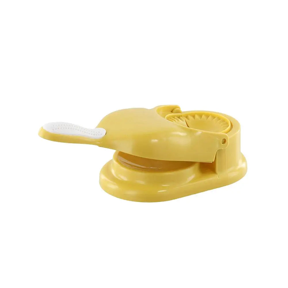 Manual Dumpling Maker – 2-in-1 Dough Press & Dumpling Mold Tool - Yusra Cart