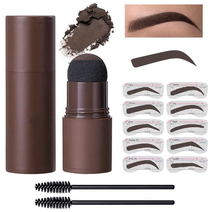 Eyebrow Stamp Kit – Perfect Brow Shaping & Filling Tool