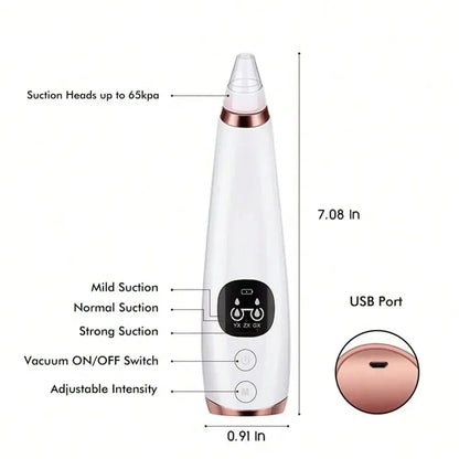 Blackhead Remover Vacuum – Electric Pore Cleaner & Acne Removal Tool - Yusra Cart