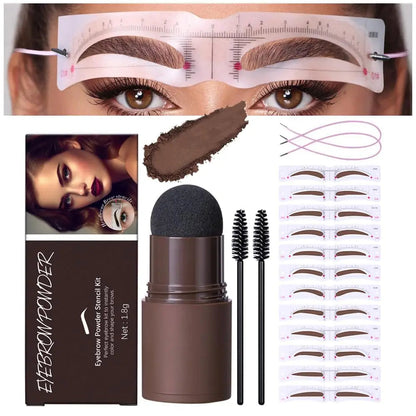 Eyebrow Stamp Kit – Perfect Brow Shaping & Filling Tool