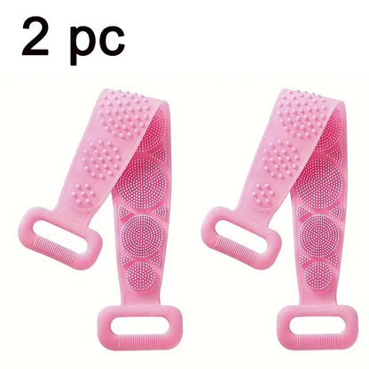 Silicone Back Scrubber Brush– Exfoliating Bath Scrubber & Back Cleaning Tool - Yusra Cart