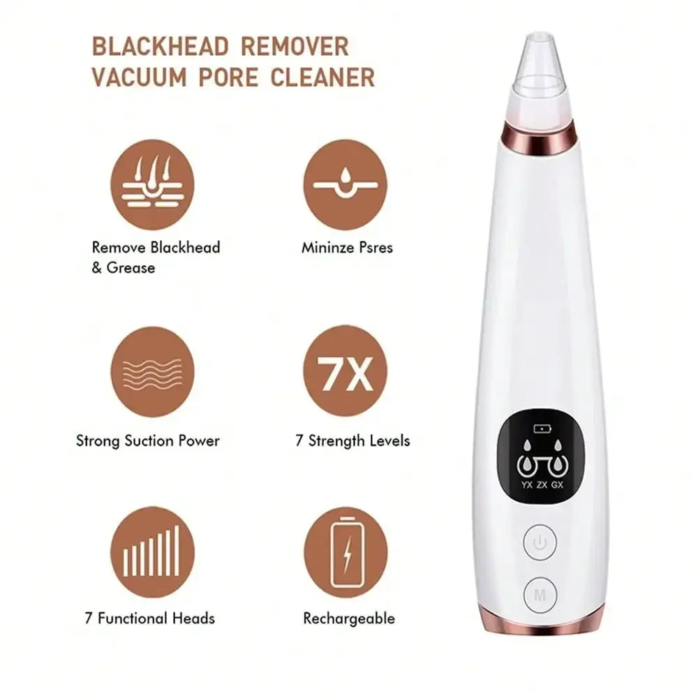 Blackhead Remover Vacuum – Electric Pore Cleaner & Acne Removal Tool - Yusra Cart