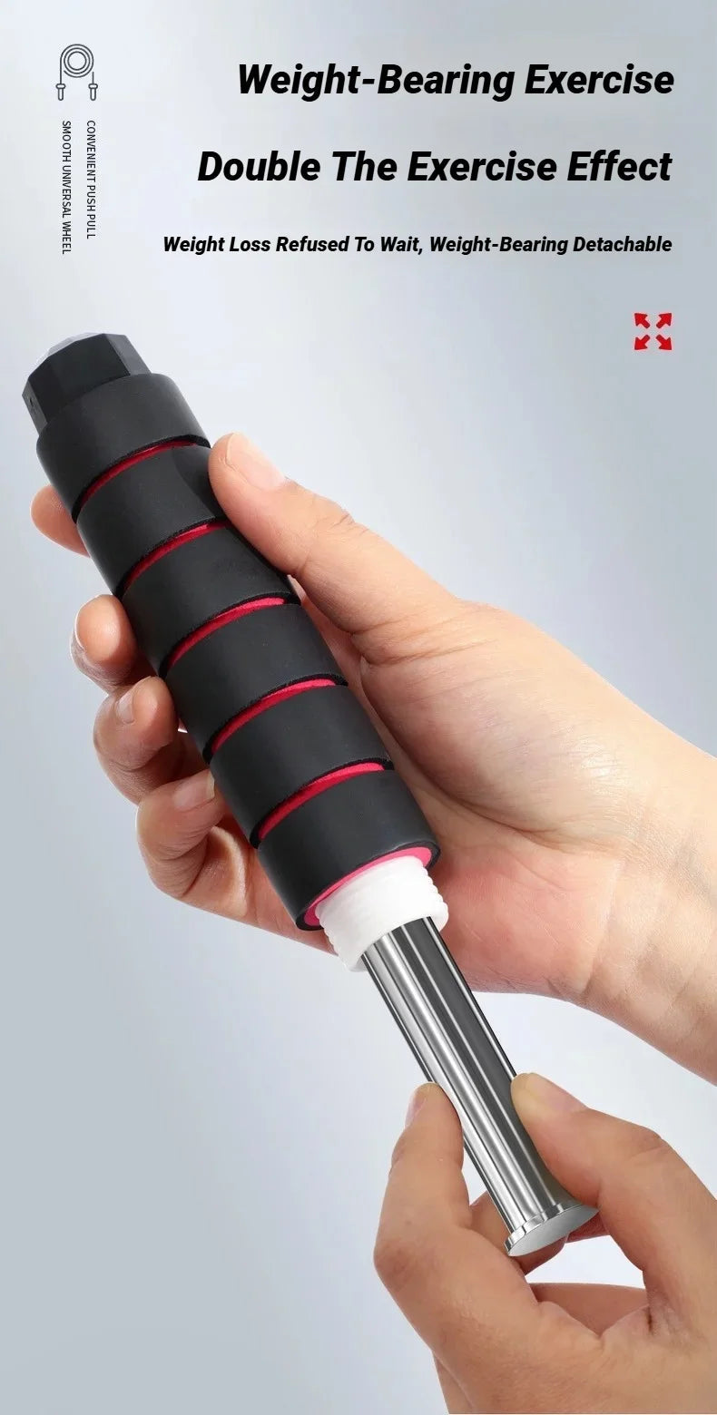 Adjustable Steel Wire Jump Rope | Fitness Skipping Rope for Workout - Yusra Cart