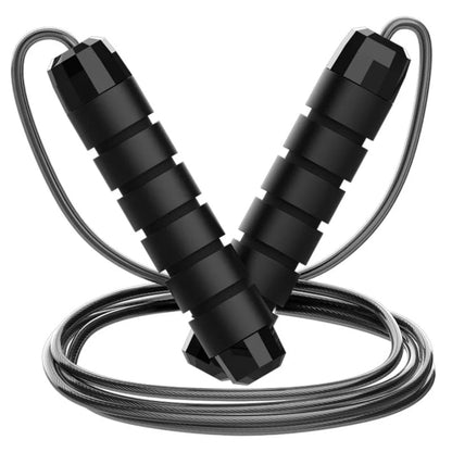 Adjustable Steel Wire Jump Rope | Fitness Skipping Rope for Workout - Yusra Cart
