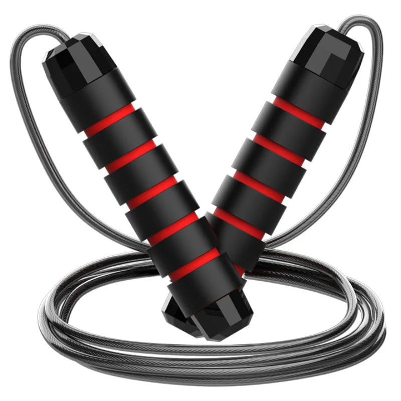 Adjustable Steel Wire Jump Rope | Fitness Skipping Rope for Workout - Yusra Cart