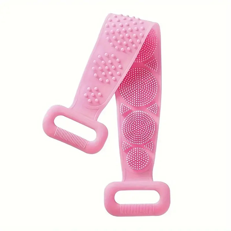 Silicone Back Scrubber Brush– Exfoliating Bath Scrubber & Back Cleaning Tool - Yusra Cart
